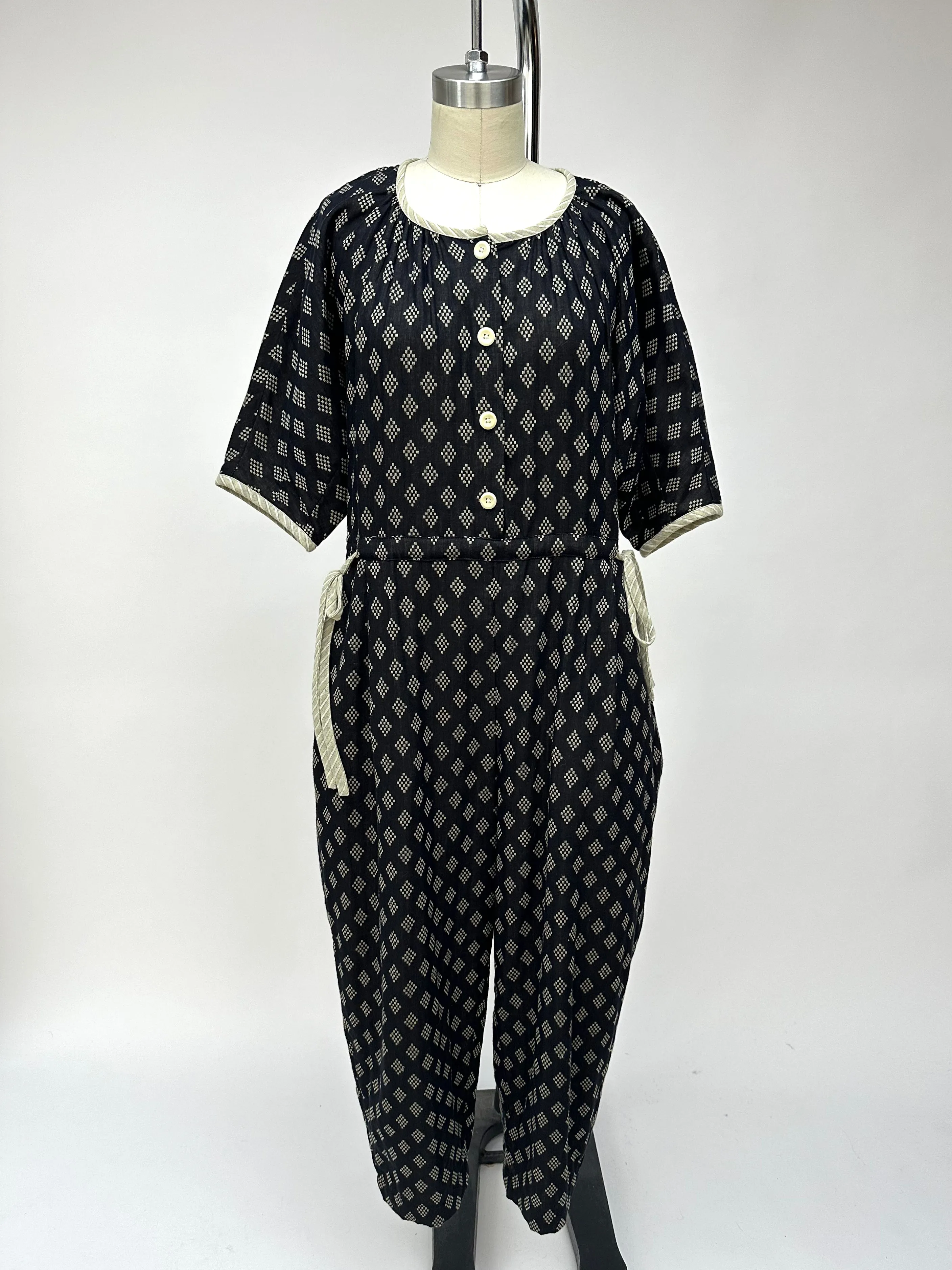 Toast Jacquard Jumpsuit
