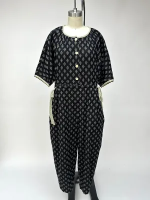 Toast Jacquard Jumpsuit