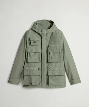 Todd Snyder x Woolrich Fishing Jacket in Sage