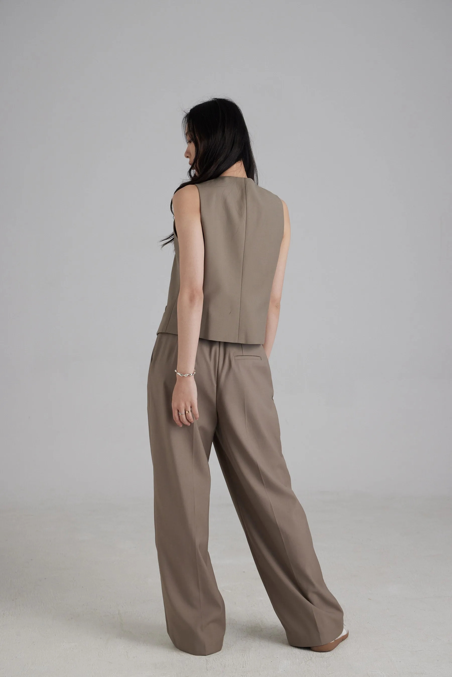 TR2420 Noelle Suit Wide-leg Pants