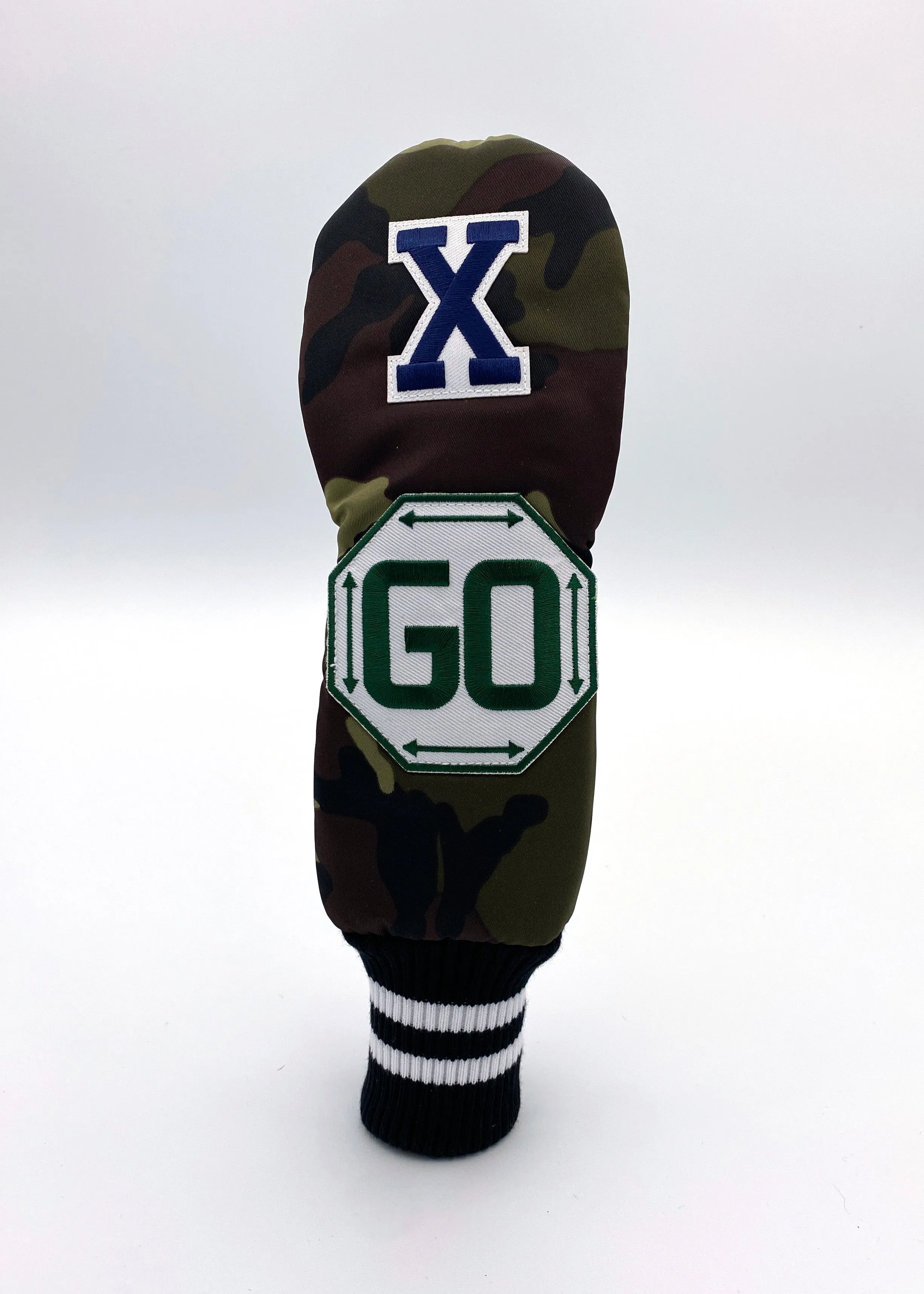 Utility / Hybrid / UT/ Camo Printed Great-Nylon Twill /  Woodland Camo x GRN GO x Navy X [UTHCM005-WC]