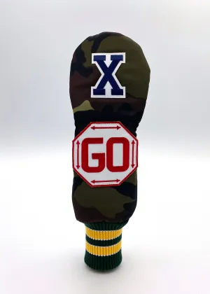 Utility / Hybrid / UT/ Camo Printed Great-Nylon Twill /  Woodland Camo x RED GO x Navy X [UTHCM005-WC]