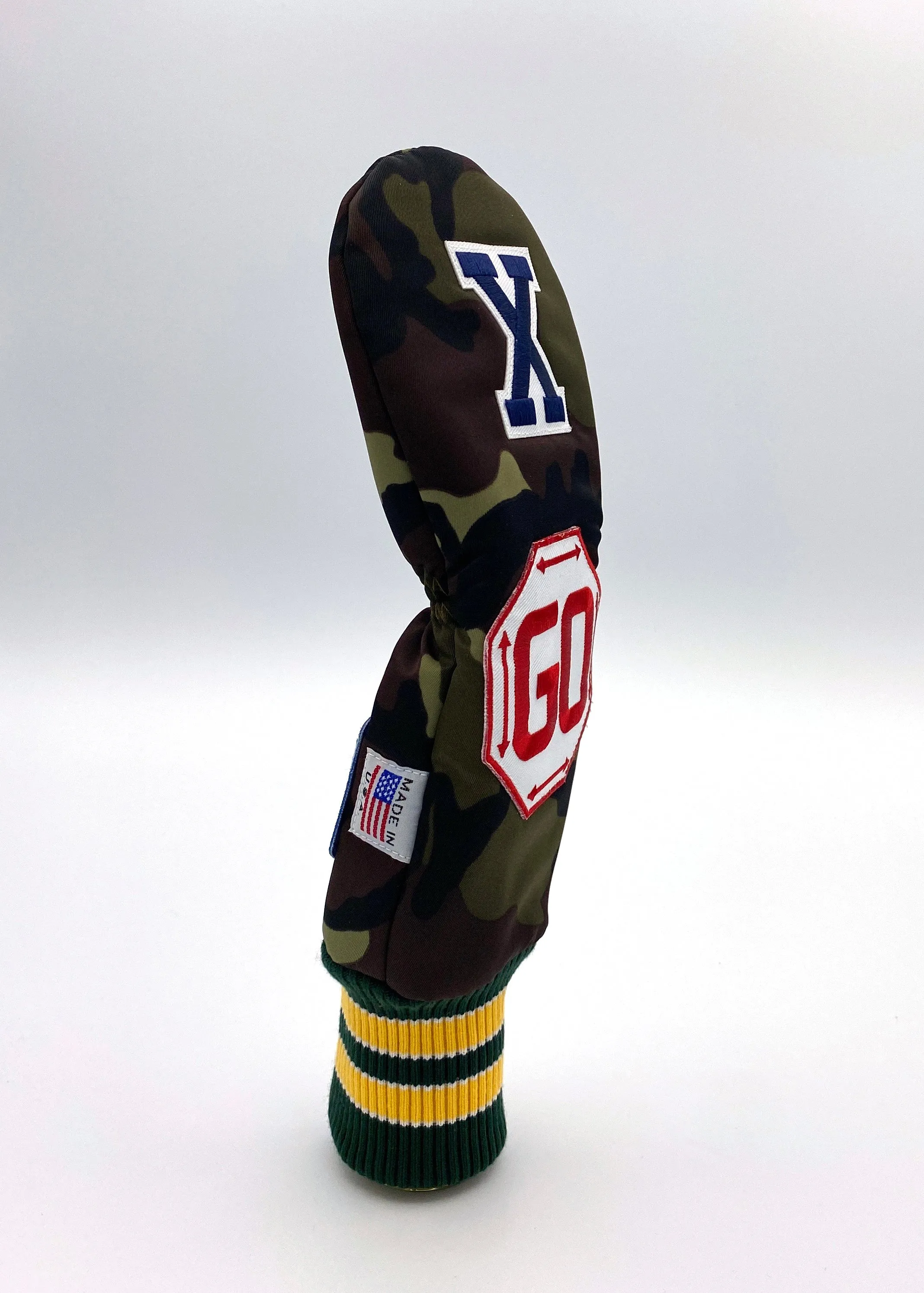Utility / Hybrid / UT/ Camo Printed Great-Nylon Twill /  Woodland Camo x RED GO x Navy X [UTHCM005-WC]