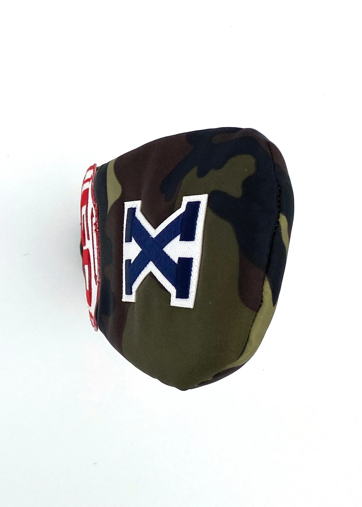 Utility / Hybrid / UT/ Camo Printed Great-Nylon Twill /  Woodland Camo x RED GO x Navy X [UTHCM005-WC]