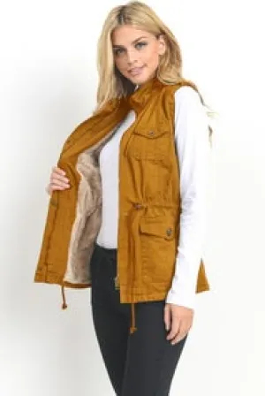 Utility Vest with Snap Closure