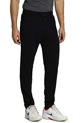 Van Heusen Athleisure Men's 0 Track Pants (50051_Black_L)