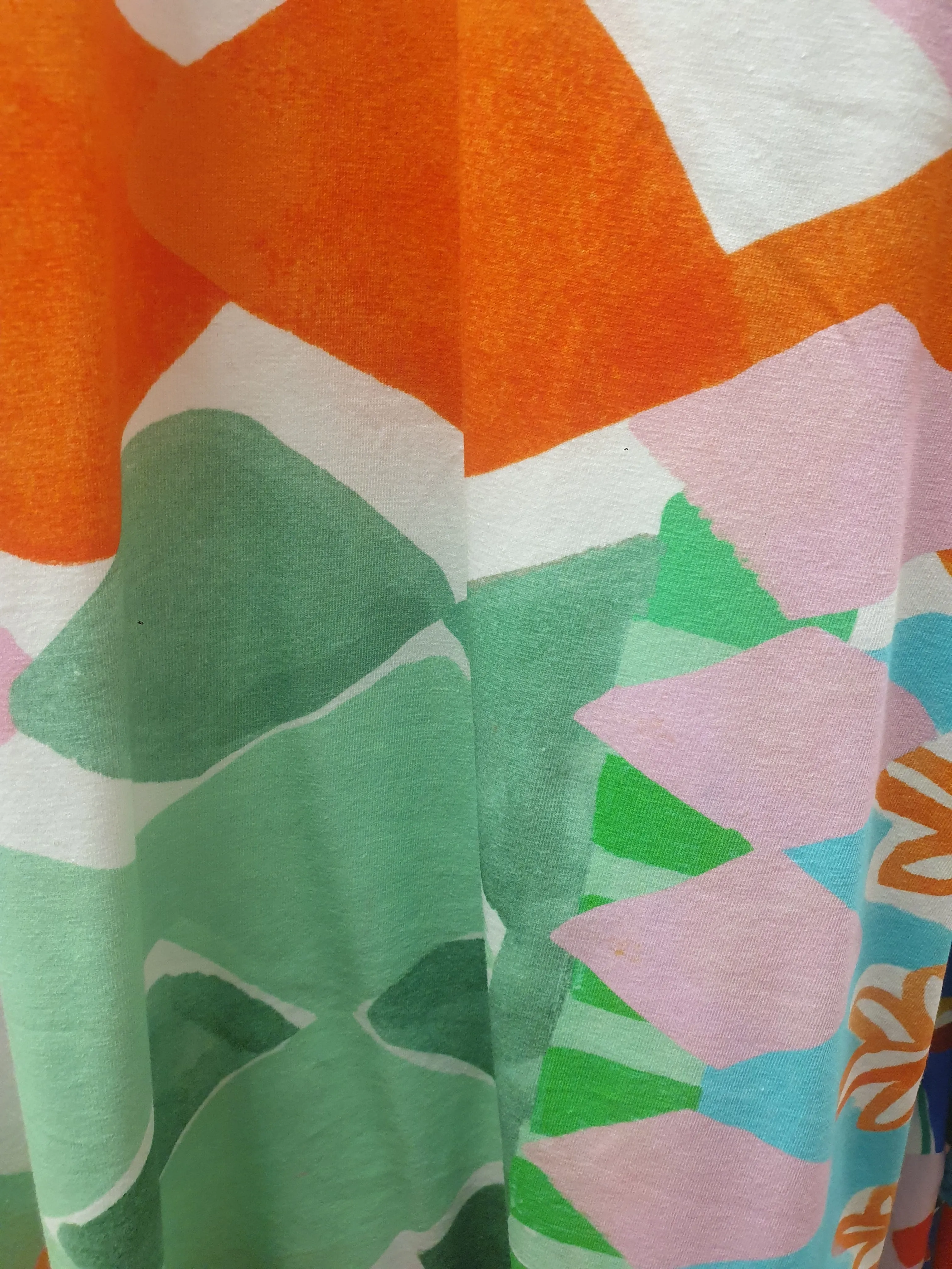 Variety Hour colourful tee shirt dress size L