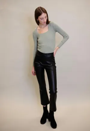 Vegan Leather Pants