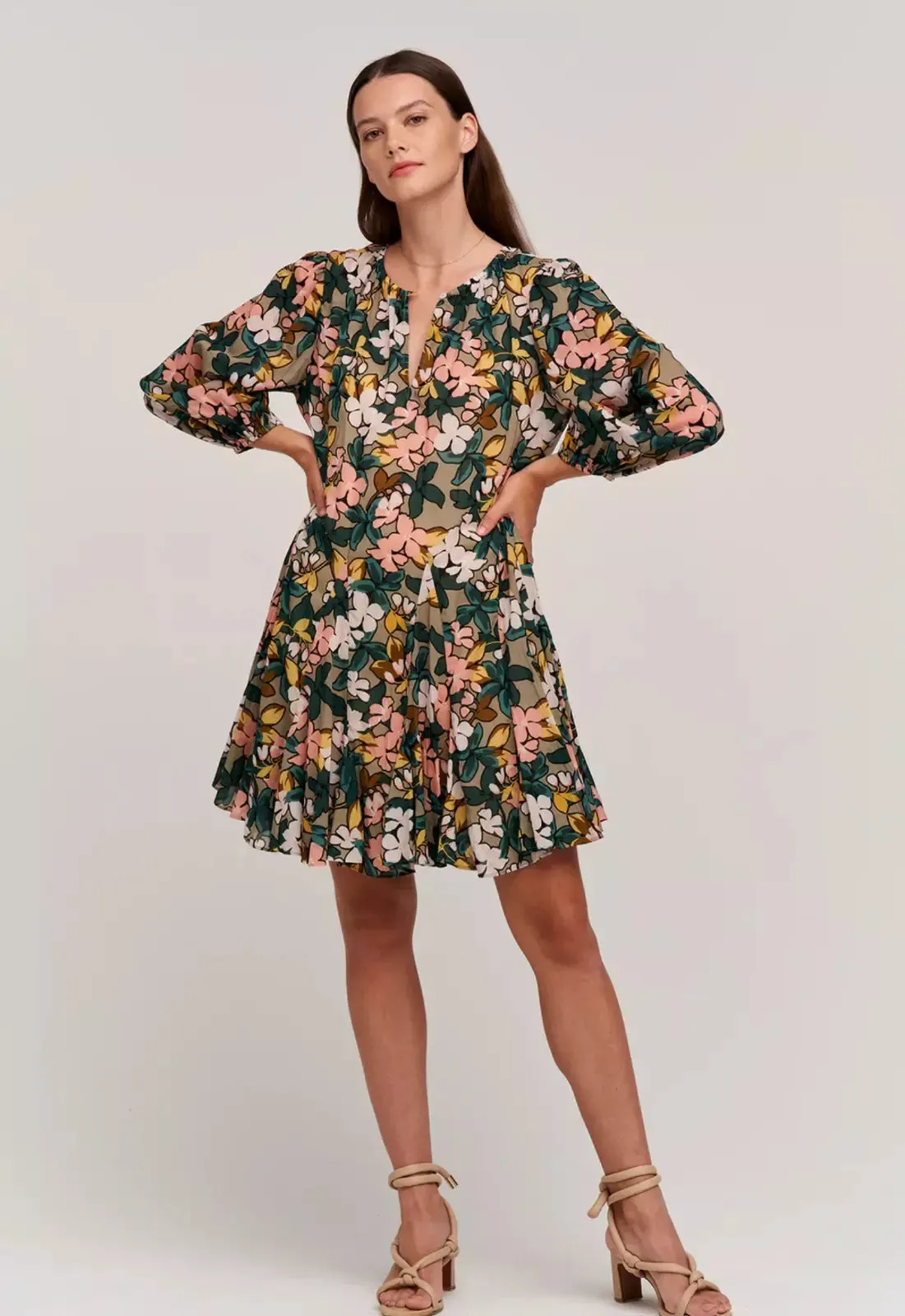 Velvet - Keelin dress in Daffodil