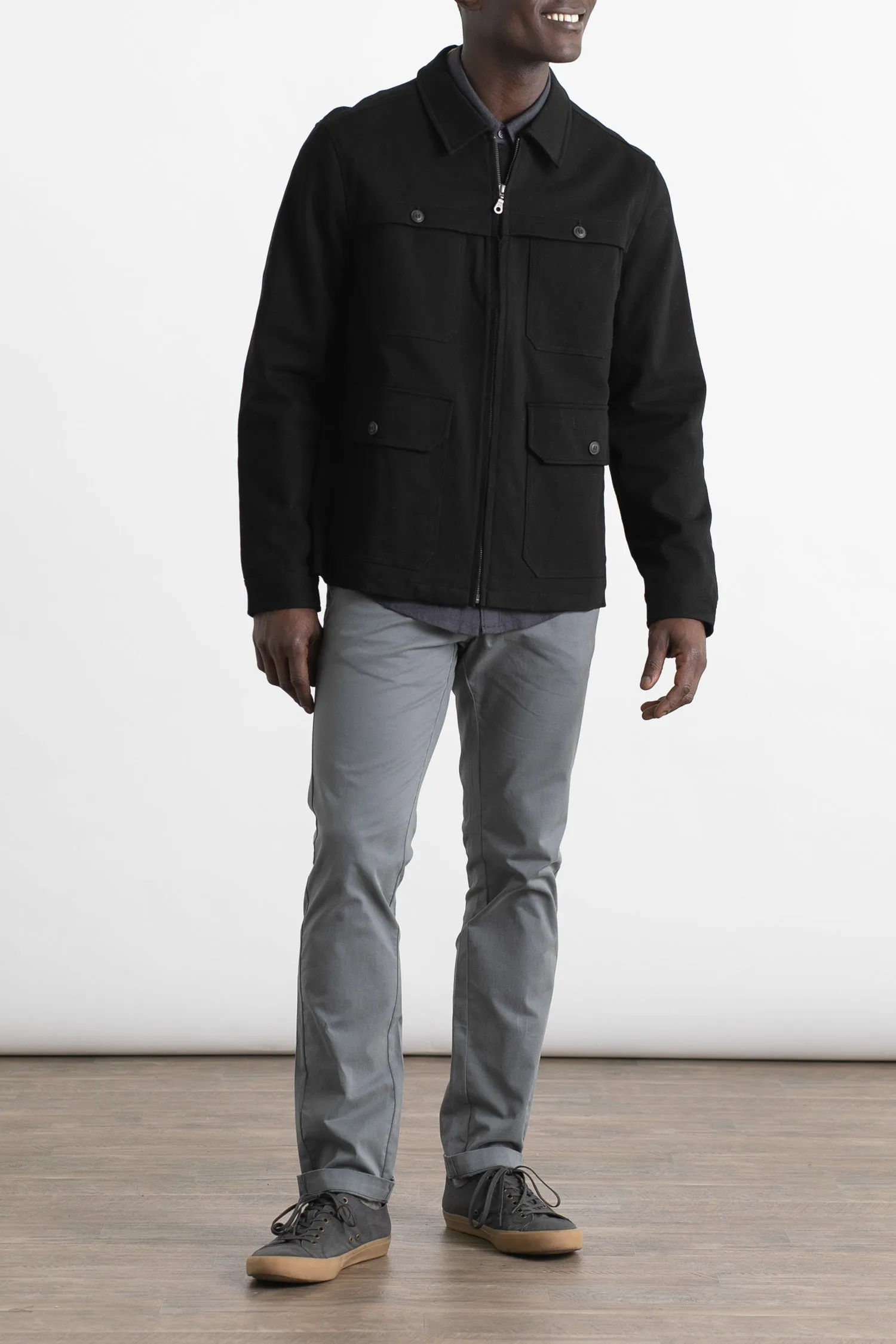 Watson Utility Jacket / Black