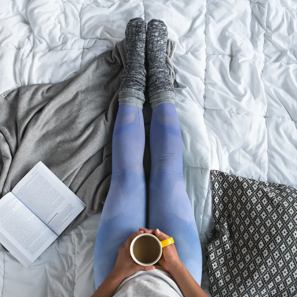 Wearable Art Leggings : In-Between Days