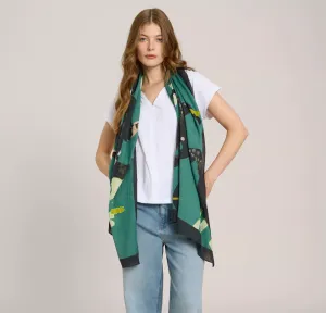 White Stuff UK Monkey Print Scarf