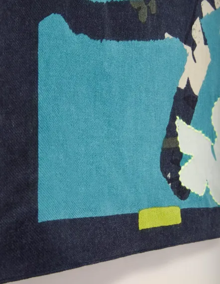 White Stuff UK Monkey Print Scarf