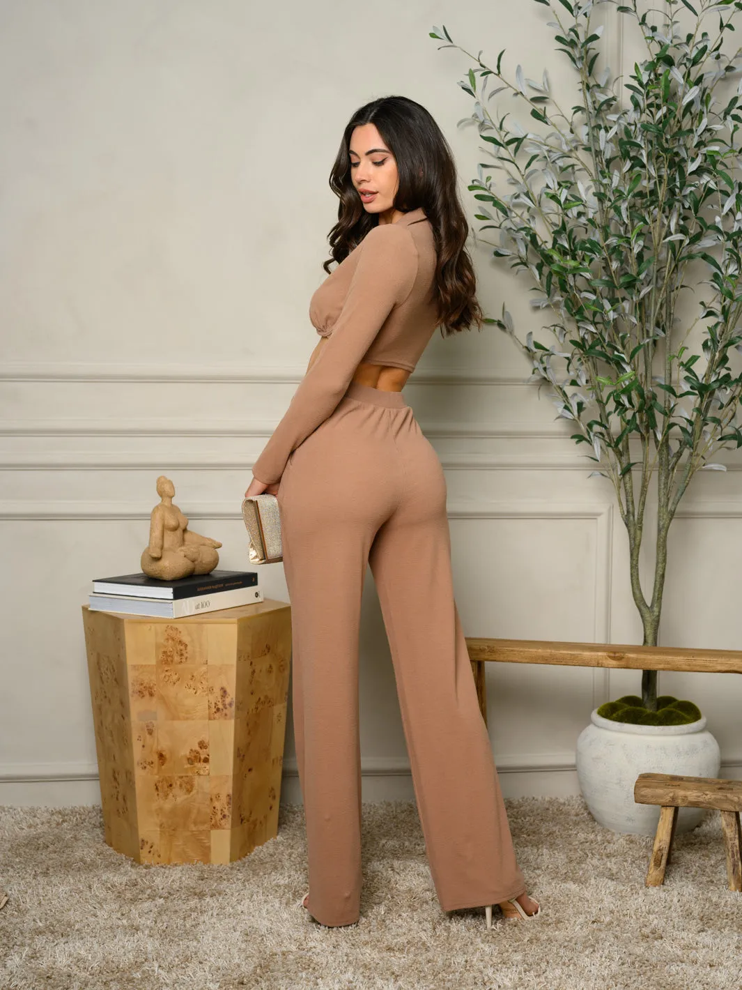 WOMEN'S 2PC. TOP & PANTS SET