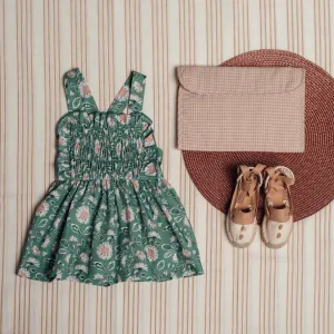 Wood Overall Dress by Birinit Petit *LAST PIECE 2 years*