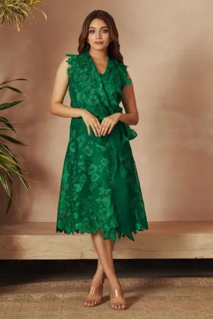 WRAP JACKET DRESS SET