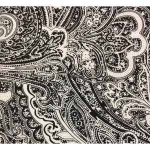 Wyoming Traders Acanthus Frontier Calico Silk Scarf