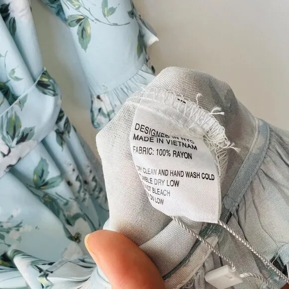 Yumi Kim NWT Night Cap Robe in Primose Blue