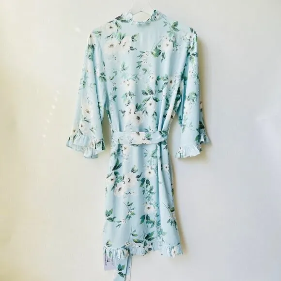 Yumi Kim NWT Night Cap Robe in Primose Blue