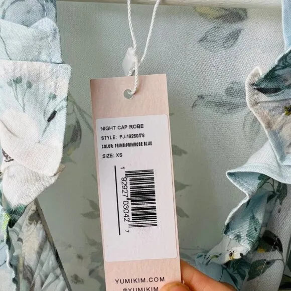 Yumi Kim NWT Night Cap Robe in Primose Blue