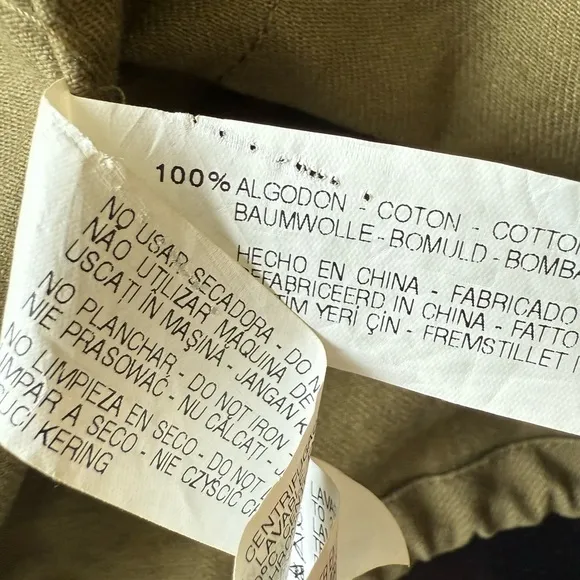 Zara Utility Hooded Cotton Parka Jacket Medium
